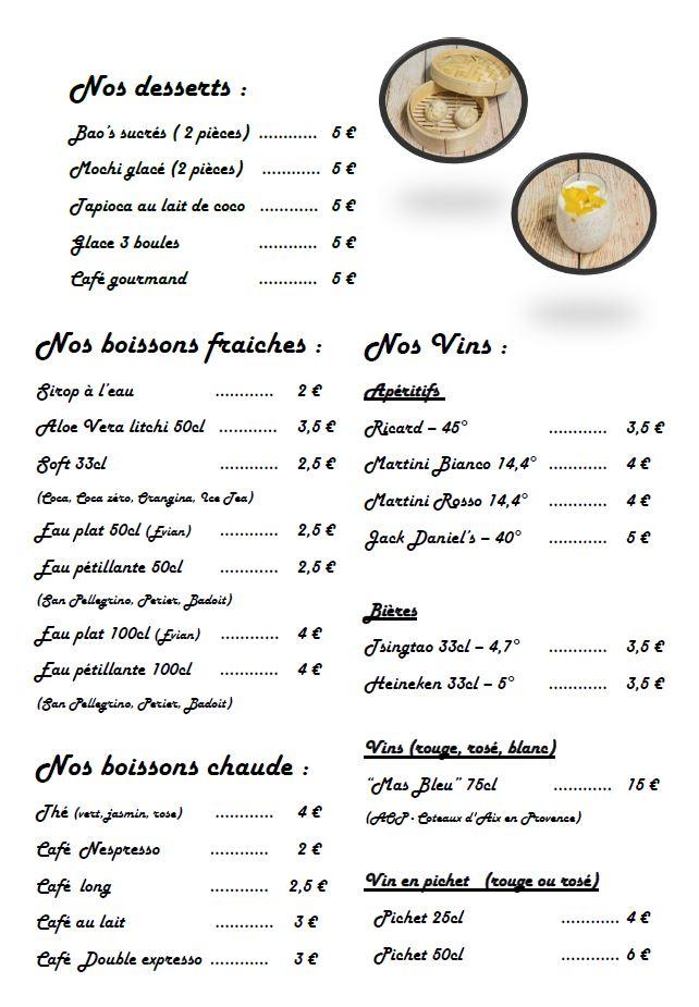 Maison Bao's - Menu Image 3